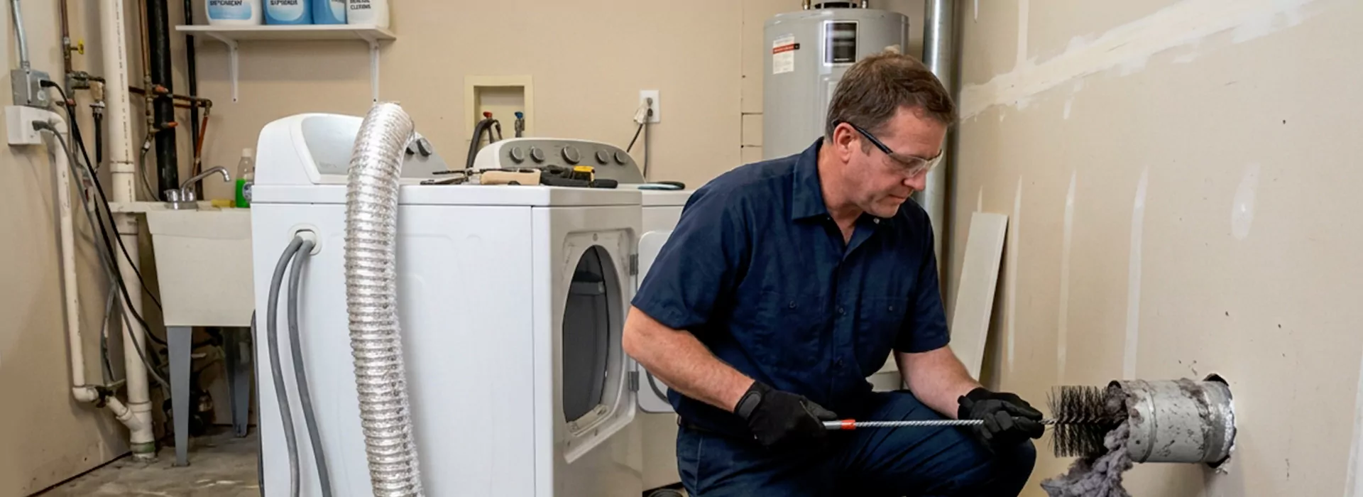 Clogged Dryer Vent Repair in Beaumont, Texas