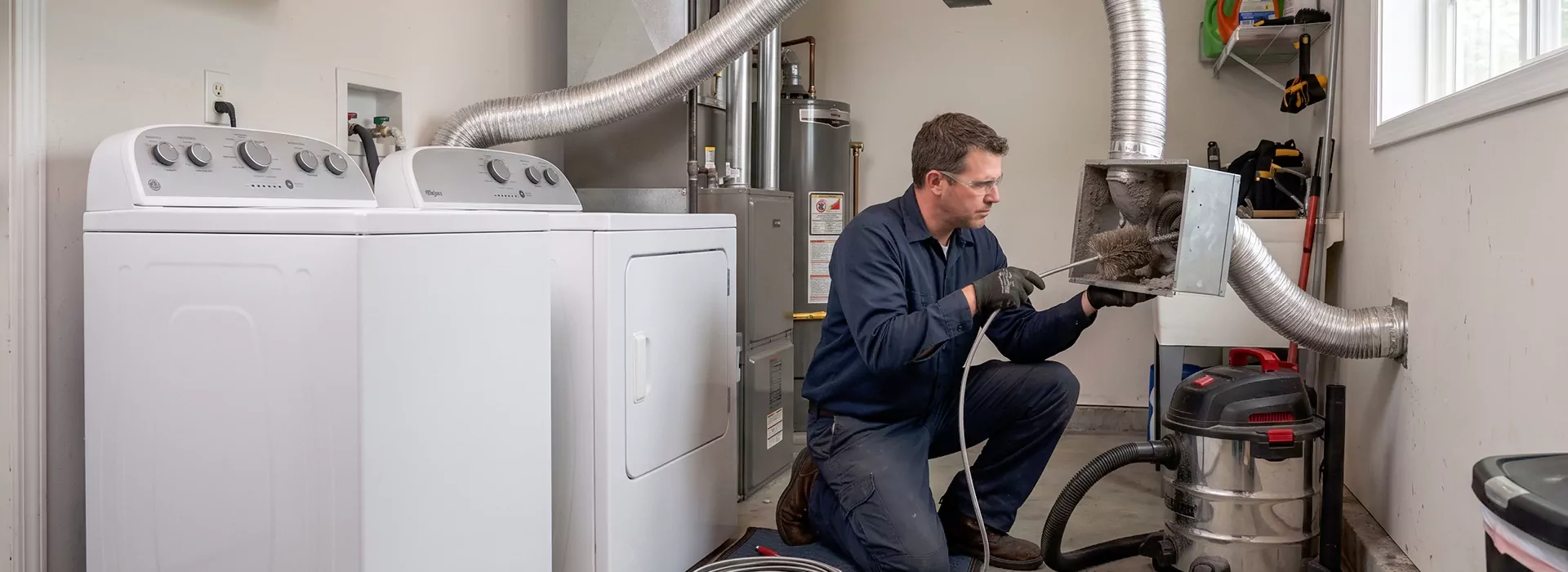 Dryer Vent Booster Fan Cleaning Beaumont, TX