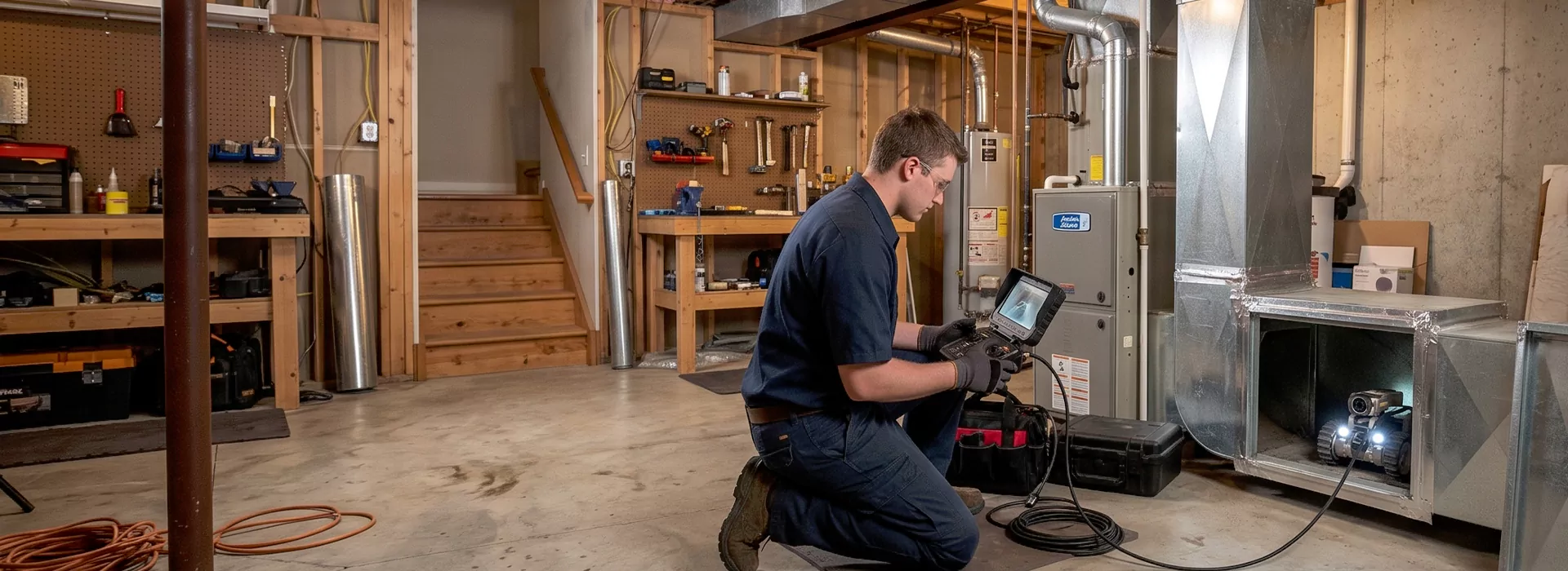 Robotic Duct Inspection Beaumont, Texas