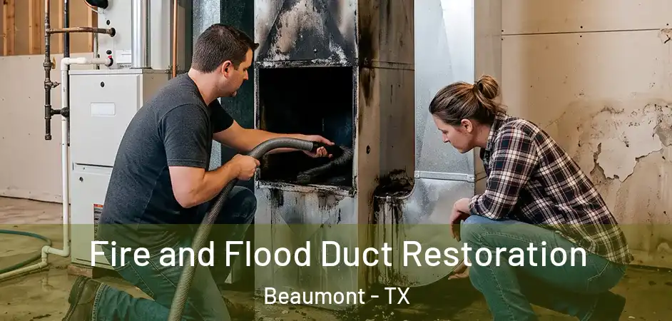  Fire and Flood Duct Restoration Beaumont - TX