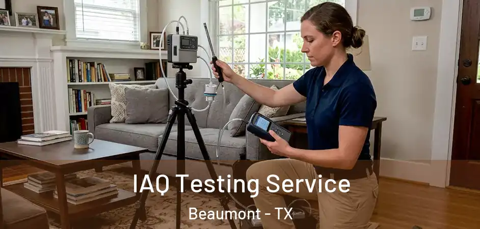  IAQ Testing Service Beaumont - TX