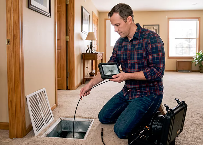Certified Duct Camera Inspection Company in Beaumont, TX