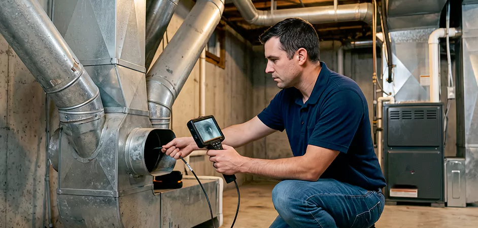 Multi-Unit Dryer Vent Inspection in Beaumont