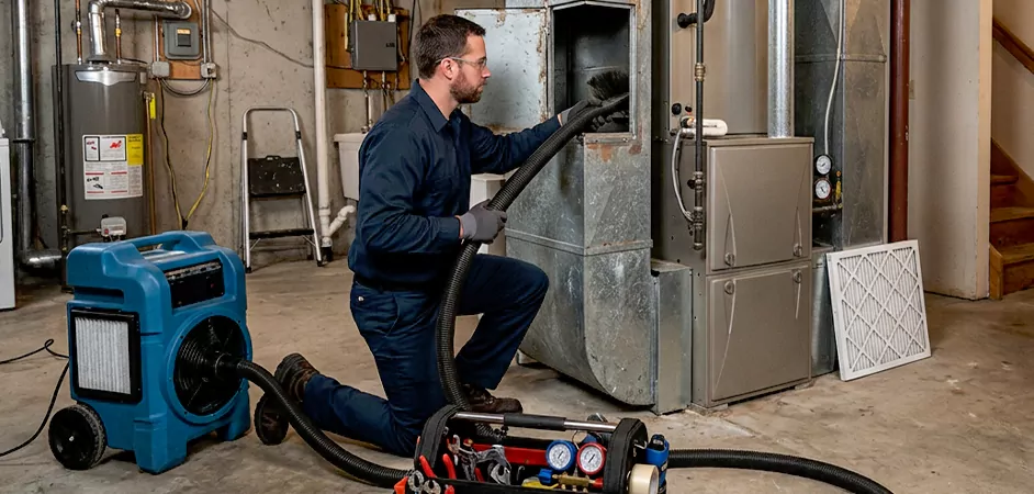 HVAC Tune Up and Duct Cleaning in Beaumont