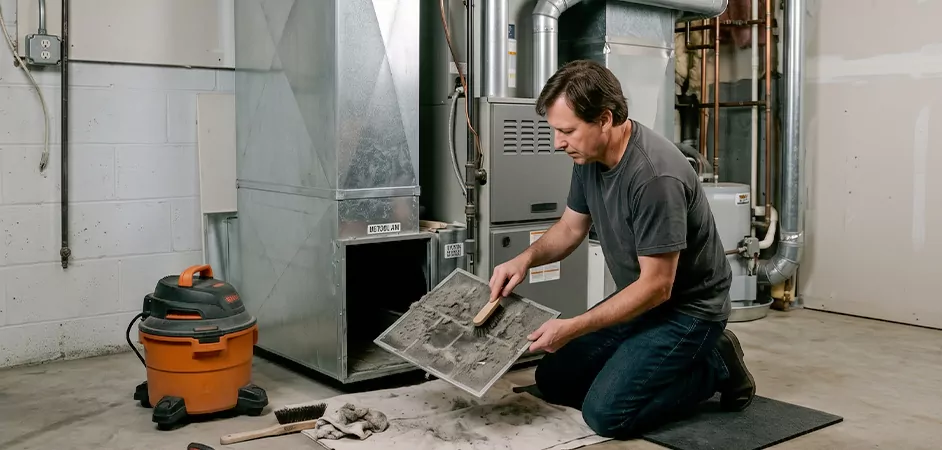 Dryer Lint Trap Maintenance in Beaumont